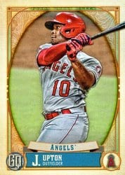 2021 Topps Gypsy Queen Base Set Justin Upton #122 card