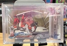 2018 Topps Update Justin Upton / Shohei Ohtani / Mike Trout Gold #US158 card
