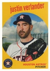 2018 Topps Archives Base Set Justin Verlander #93 card