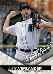 2018 Topps Instant Impact Justin Verlander #II-33 card