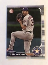 2019 Bowman Justin Verlander #64 card
