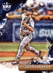2019 Panini Diamond Kings Base Set Justin Verlander #88 card