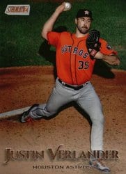 2019 Stadium Club Base Set Justin Verlander #67 card