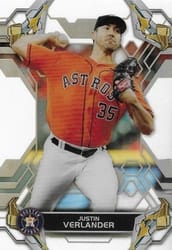2019 Topps High Tek Base Set Justin Verlander #24 card
