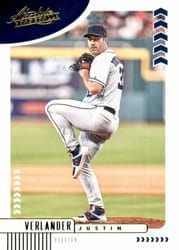 2020 Panini Absolute Base Set Justin Verlander #65 card