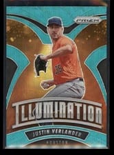 2020 Panini Prizm Illumination Justin Verlander #I-2 card