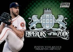 2020 Stadium Club Chrome Emperors of the Zone Justin Verlander #EOZ-9 card