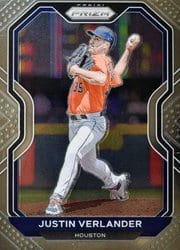 2021 Panini Prizm Base Set Justin Verlander #36 card