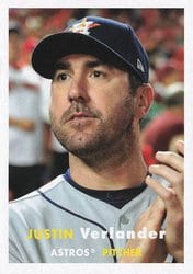 2021 Topps Archives Base Set Justin Verlander #30 card