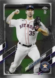 2021 Topps Chrome Ben Baller Edition Base Set Justin Verlander #122 card