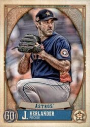2021 Topps Gypsy Queen Base Set Justin Verlander #126 card