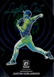 2022 Donruss Optic Lights Out Justin Verlander #LO-10 card