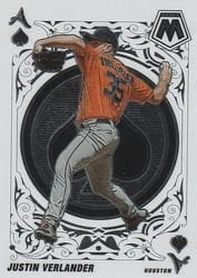 2022 Panini Mosaic Aces Justin Verlander #A-7 card