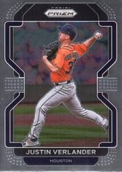 2022 Panini Prizm Base Set Justin Verlander #16 card