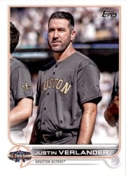 2022 Topps Update 2022 MLB All-Stars Justin Verlander #ASG-45 card