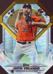 2022 Topps Update Diamond Greats Die-Cuts Justin Verlander #DGDC-61 card