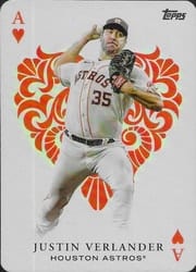 2023 Topps All Aces Justin Verlander #AA-6 card