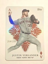2023 Topps All Aces Justin Verlander #AA-6 card