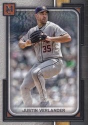 2023 Topps Museum Collection Base Set Justin Verlander #44 card