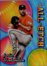 2024 Topps Chrome Chrome All Etch Justin Verlander #CAE-12 card