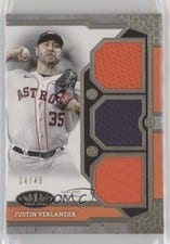 2024 Topps Tier One Relics Justin Verlander #T1R-JV card