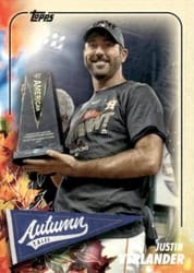 2024 Topps Update Autumn Tales Justin Verlander #AT-7 card