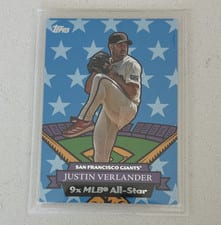 2025 Topps Archives 2007 Topps All-Stars Justin Verlander #07AS-7 card