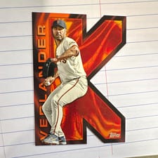 2025 Topps K Zone Justin Verlander #KZ-9 card