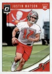 2018 Donruss Optic Base Set Justin Watson #112 card