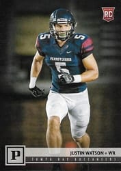 2018 Panini Base Set Justin Watson #366 card
