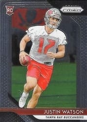 2018 Panini Prizm Base Set Justin Watson #273 card