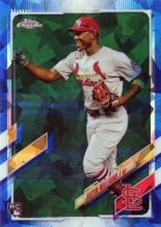 2021 Topps Chrome Update Sapphire Edition Base Set Justin Williams #US68 card