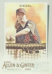 2020 Topps Allen & Ginter Base Set Justine Siegal #228 card
