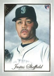 2019 Topps Gallery Base Set Justus Sheffield #49 card