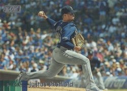 2020 Stadium Club Base Set Justus Sheffield #4 card