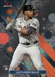 2025 Finest Base Set Justyn-Henry Malloy #32 card