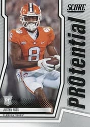 2022 Score PROtential Justyn Ross #P-JR card