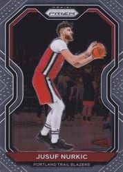 2020-21 Panini Prizm Base Set Jusuf Nurkic #91 card