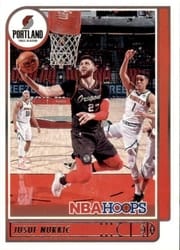 2021-22 Hoops Base Set Jusuf Nurkic #121 card