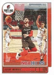 2021-22 Hoops Winter Base Set Jusuf Nurkic #121 card