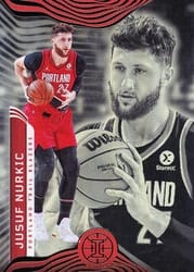 2021-22 Panini Illusions Base Set Jusuf Nurkic #31 card