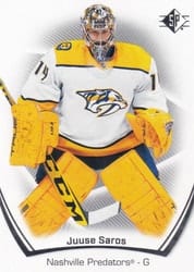 2021-22 SP Base Set Juuse Saros #48 card