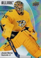2023-24 Upper Deck Allure Base Set Juuse Saros #78 card