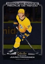 2022-23 O-Pee-Chee Platinum Base Set Juuso Parssinen #263 card