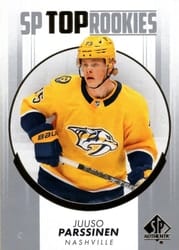 2022-23 SP Authentic Top Rookies Juuso Parssinen #TR-42 card