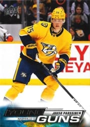 2022-23 Upper Deck Base Set Juuso Parssinen #706 card