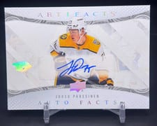 2024-25 Upper Deck Artifacts Autograph Facts Juuso Parssinen #AF-JU card