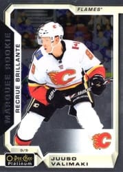 2018-19 O-Pee-Chee Platinum Base Set Juuso Valimaki #191 card