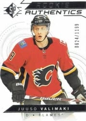2018-19 SP Base Set Juuso Valimaki #133 card