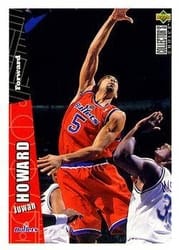 1996-97 Collector's Choice Base Set Juwan Howard #352 card